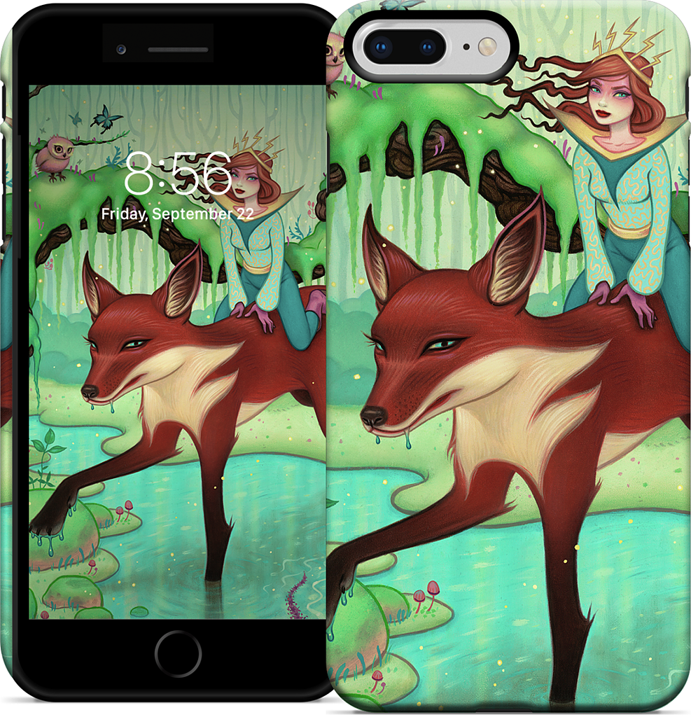 The Fox's Respite iPhone Case