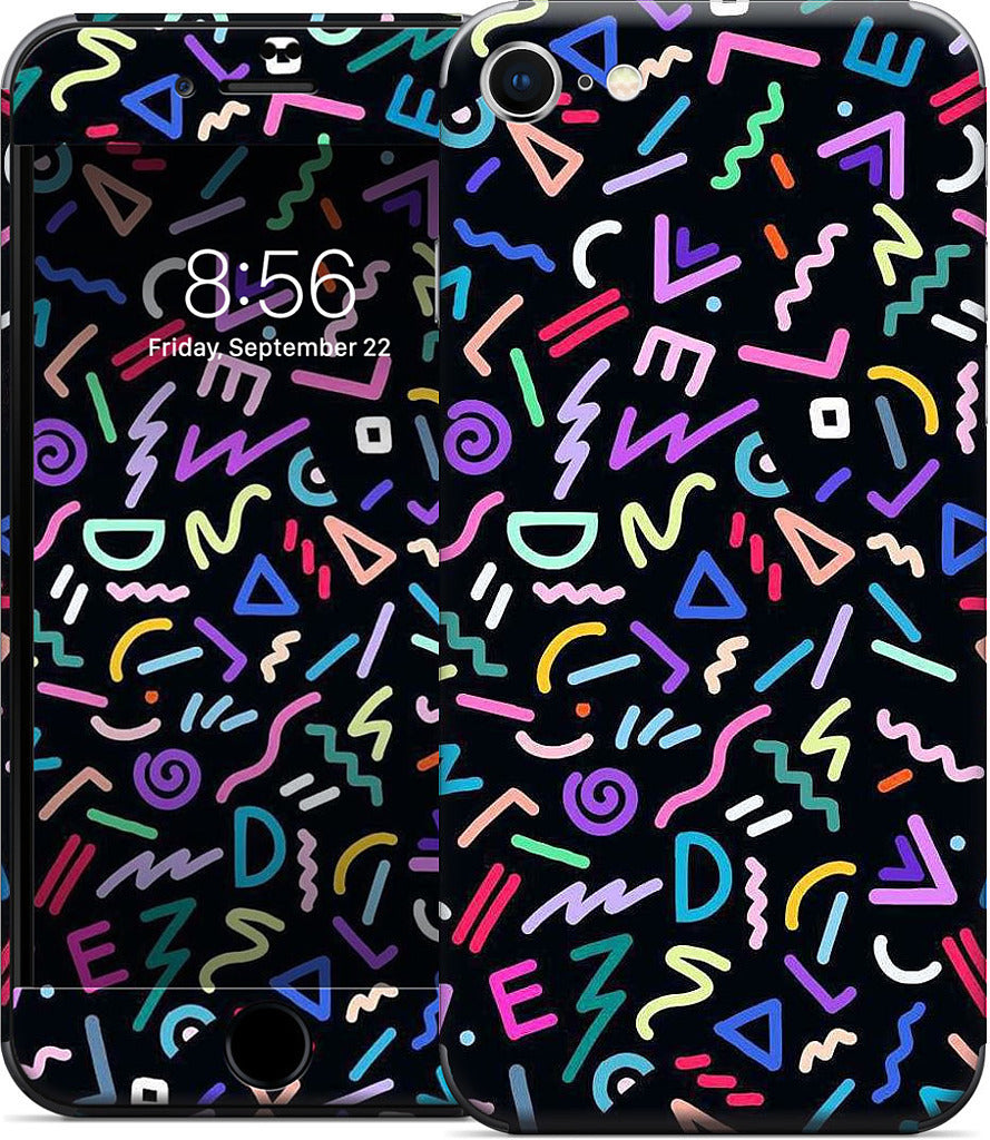 Neon iPhone Skin