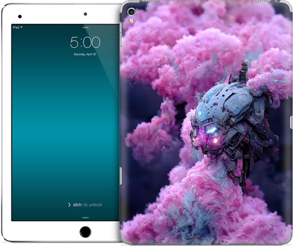 Cotton Candy Mechs iPad Skin