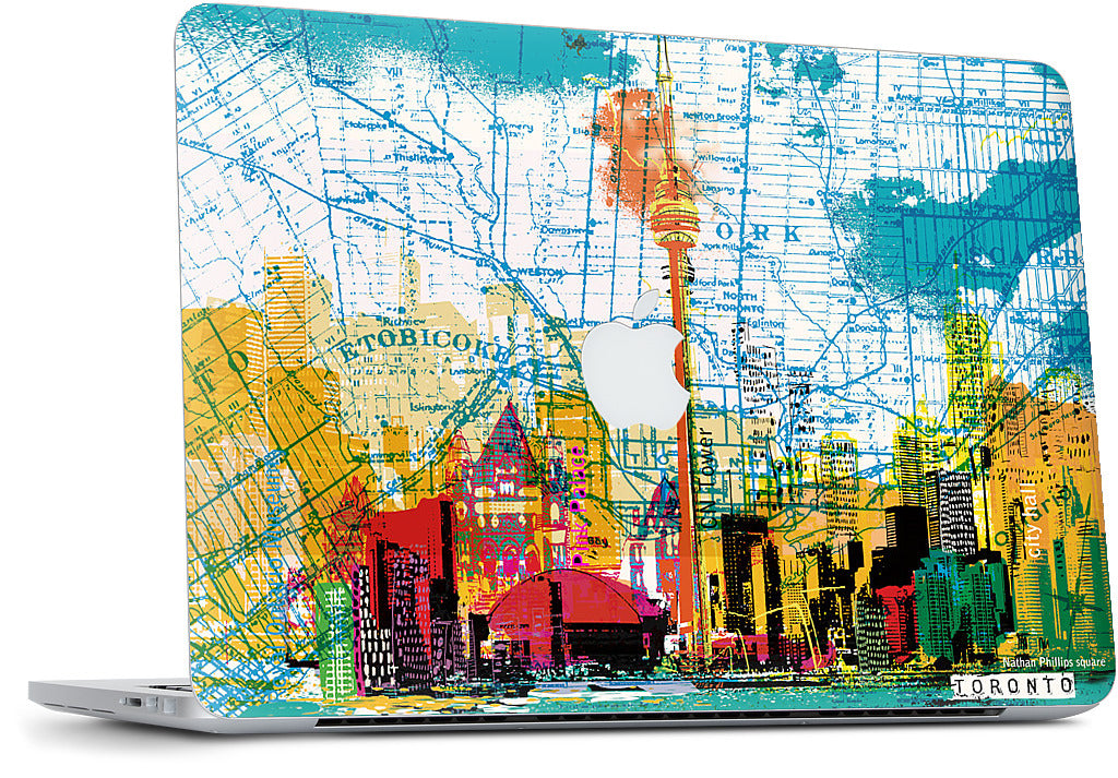 Toronto Skyline MacBook Skin