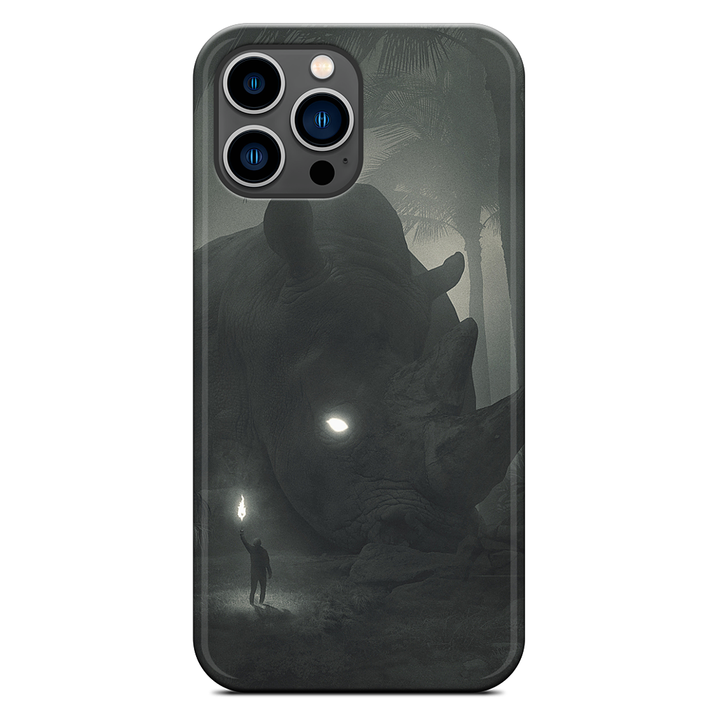 Face of Fear iPhone Case