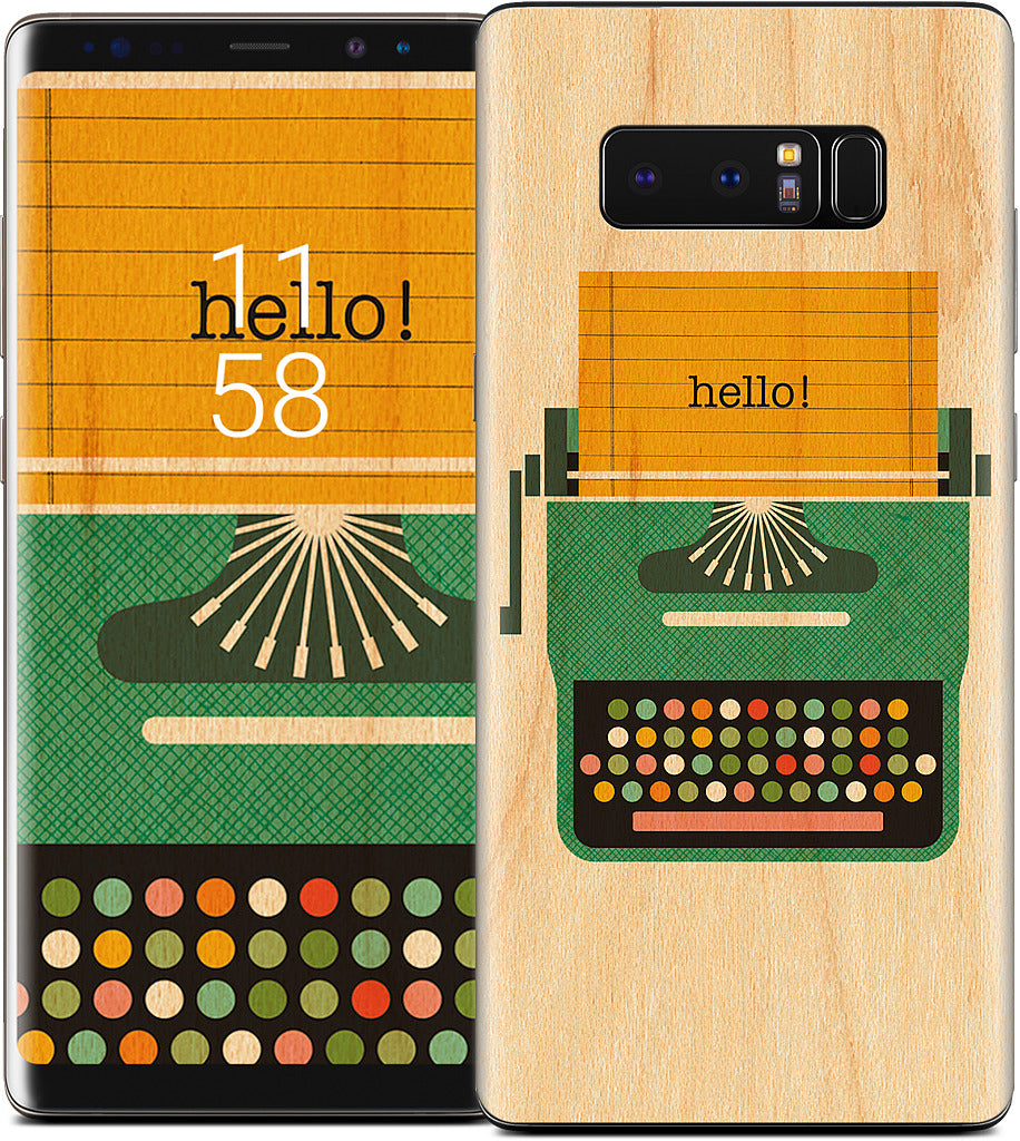 Typewriter Samsung Skin
