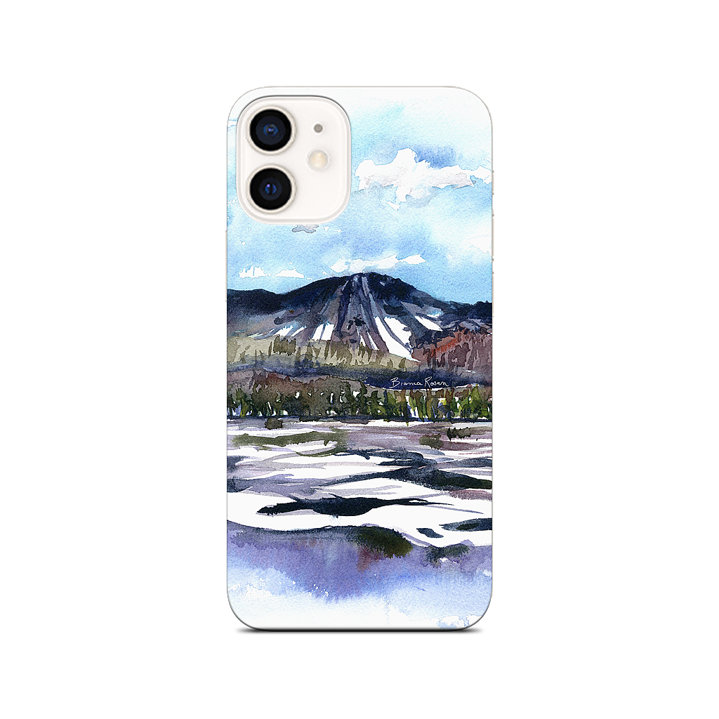 Ski Mountain iPhone Skin