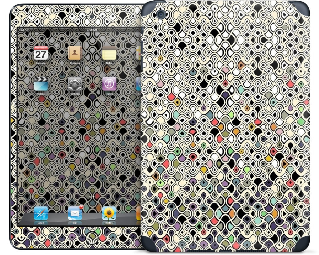 cellular ombre iPad Skin