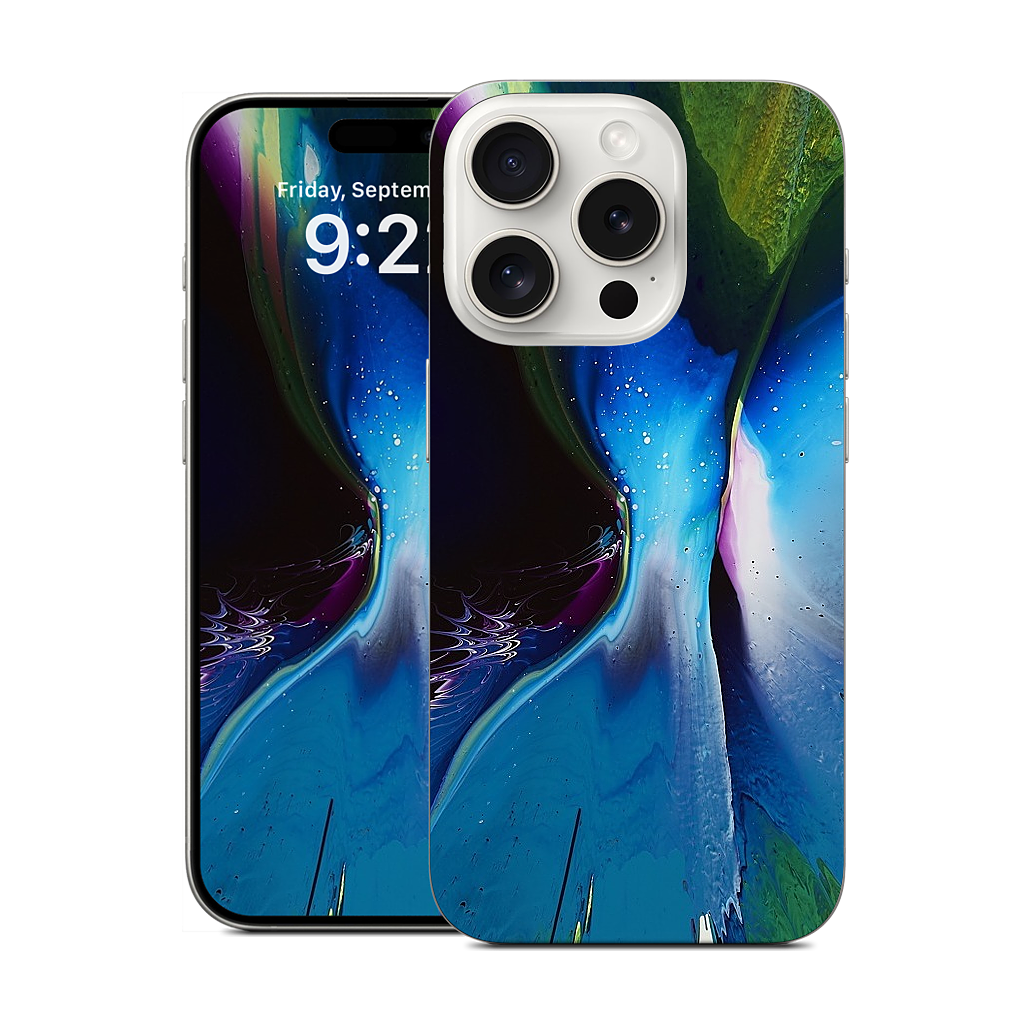 Blue Shift iPhone Skin