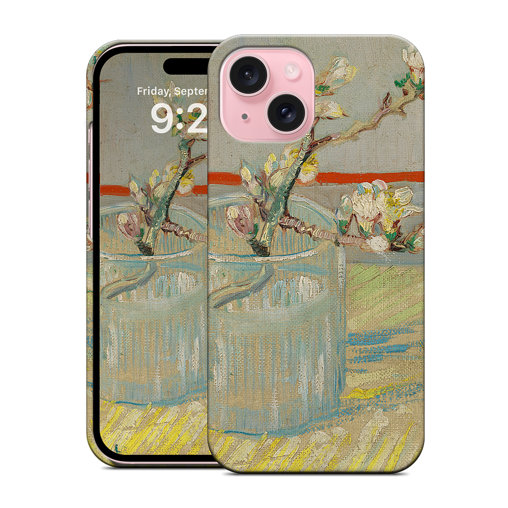Spring of Flowering Almond in a Glass iPhone Case