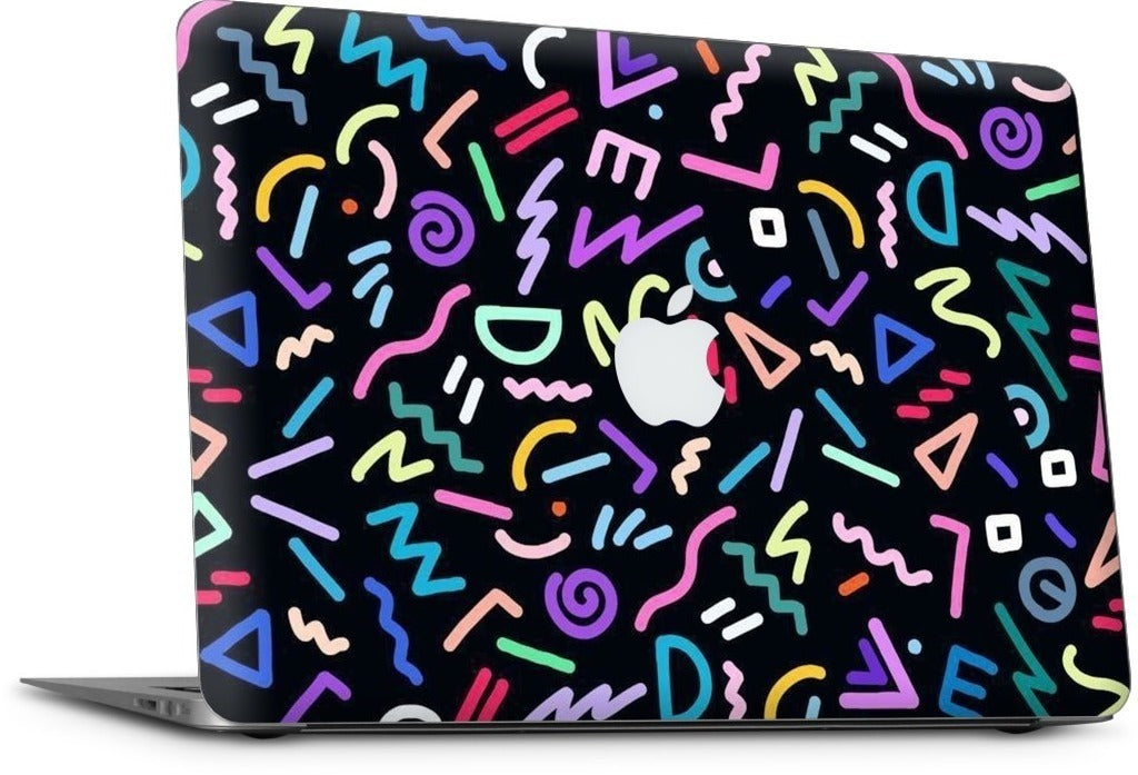 Neon MacBook Skin