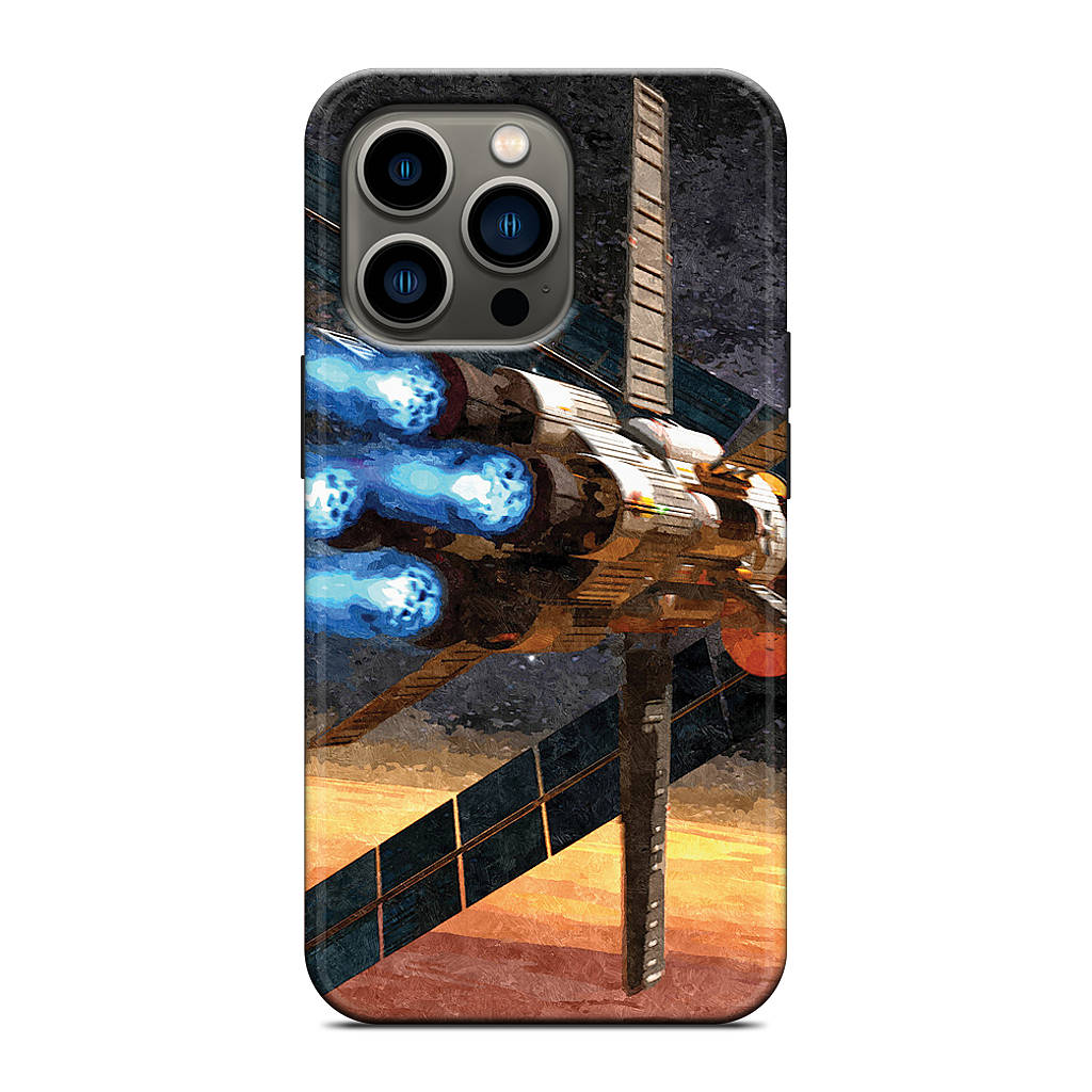 Mars Orbit iPhone Case