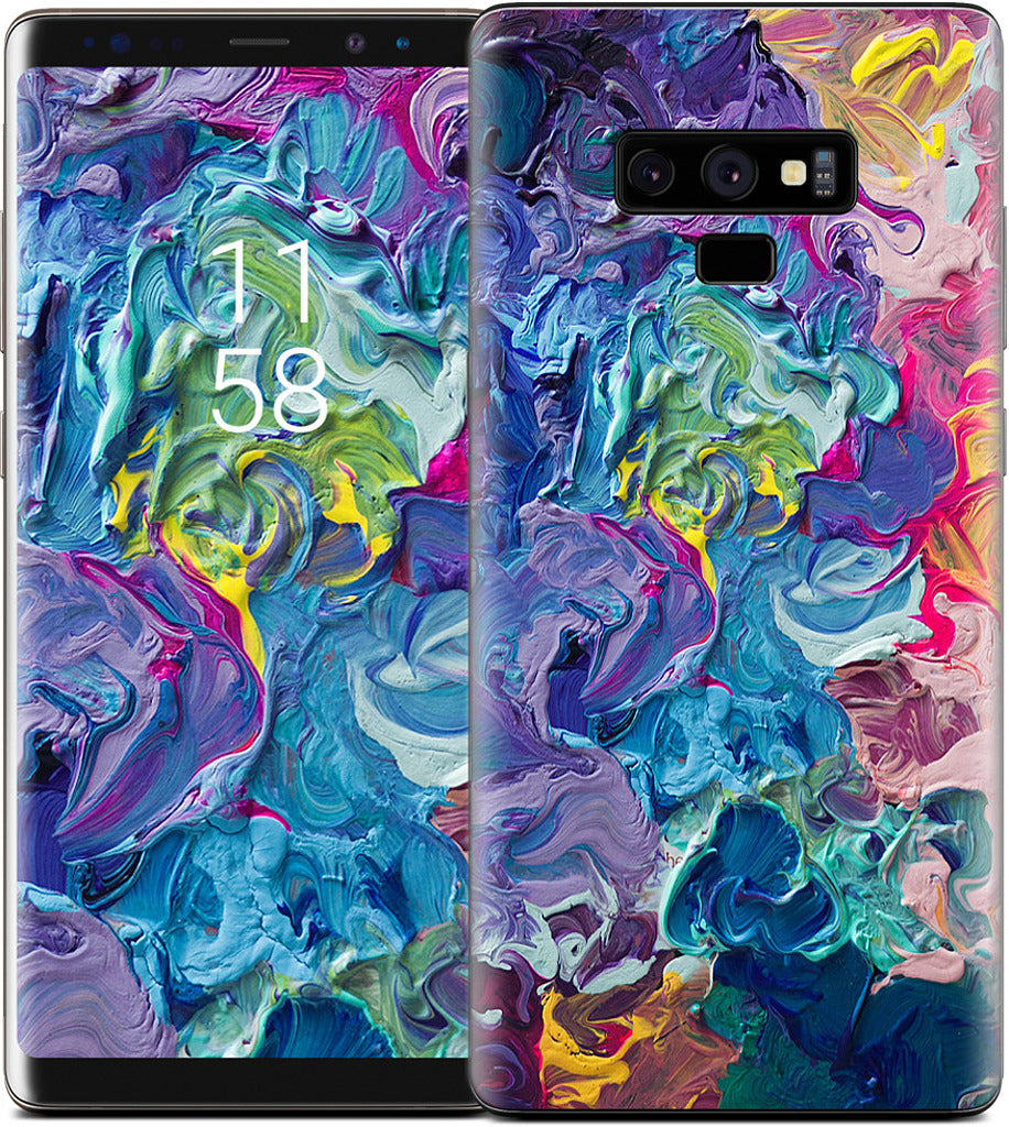 Rainbow Flow Abstract Samsung Skin