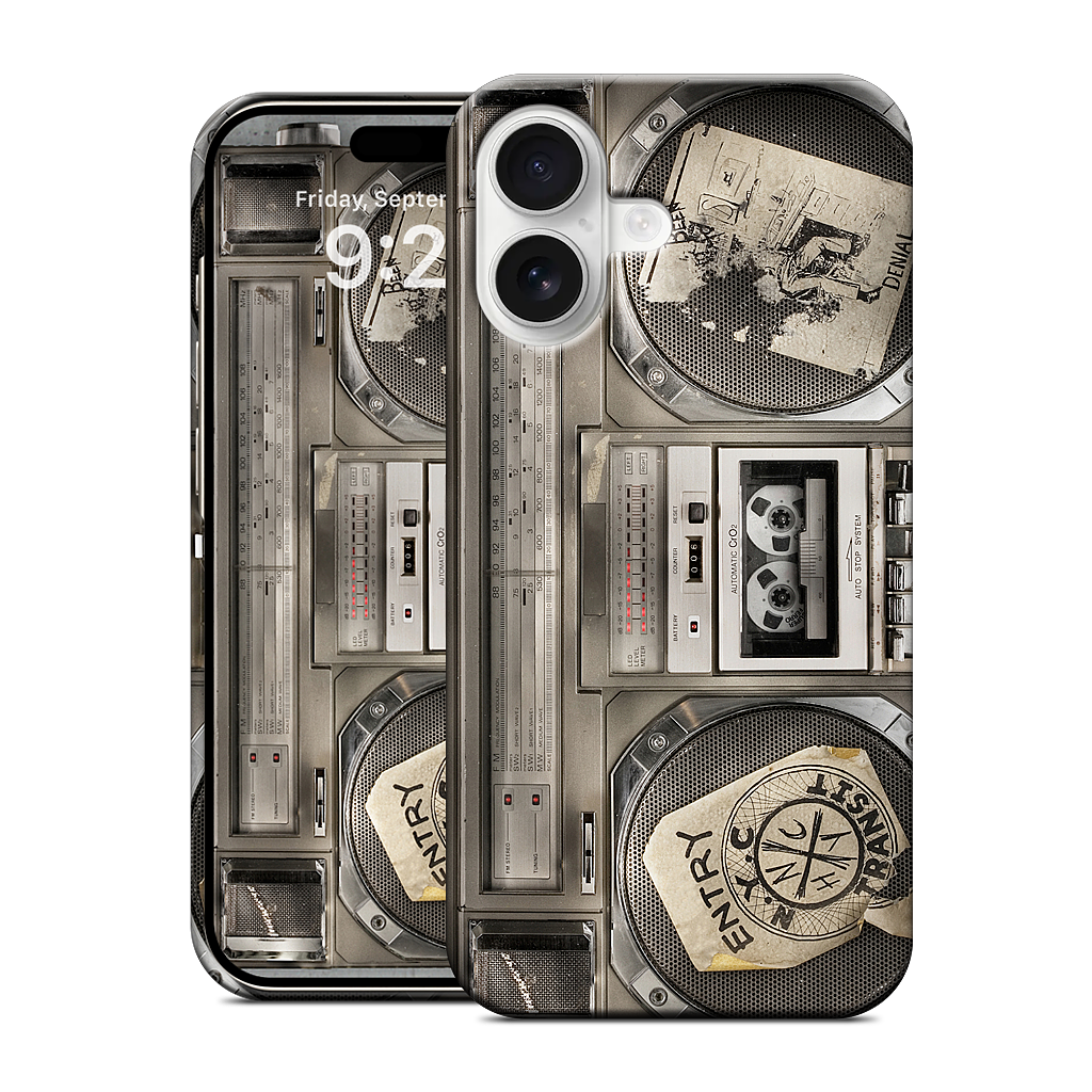 Boombox II iPhone Case