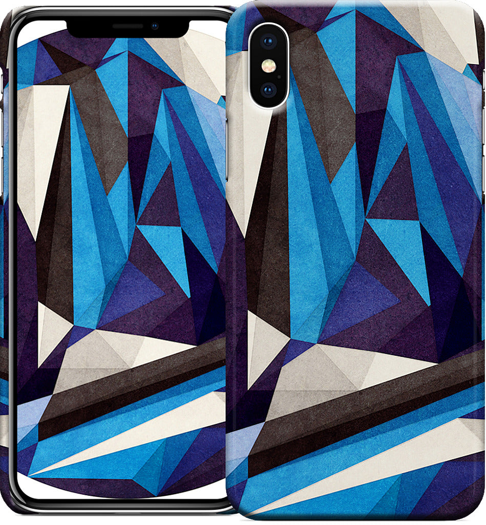 Blue Something iPhone Case