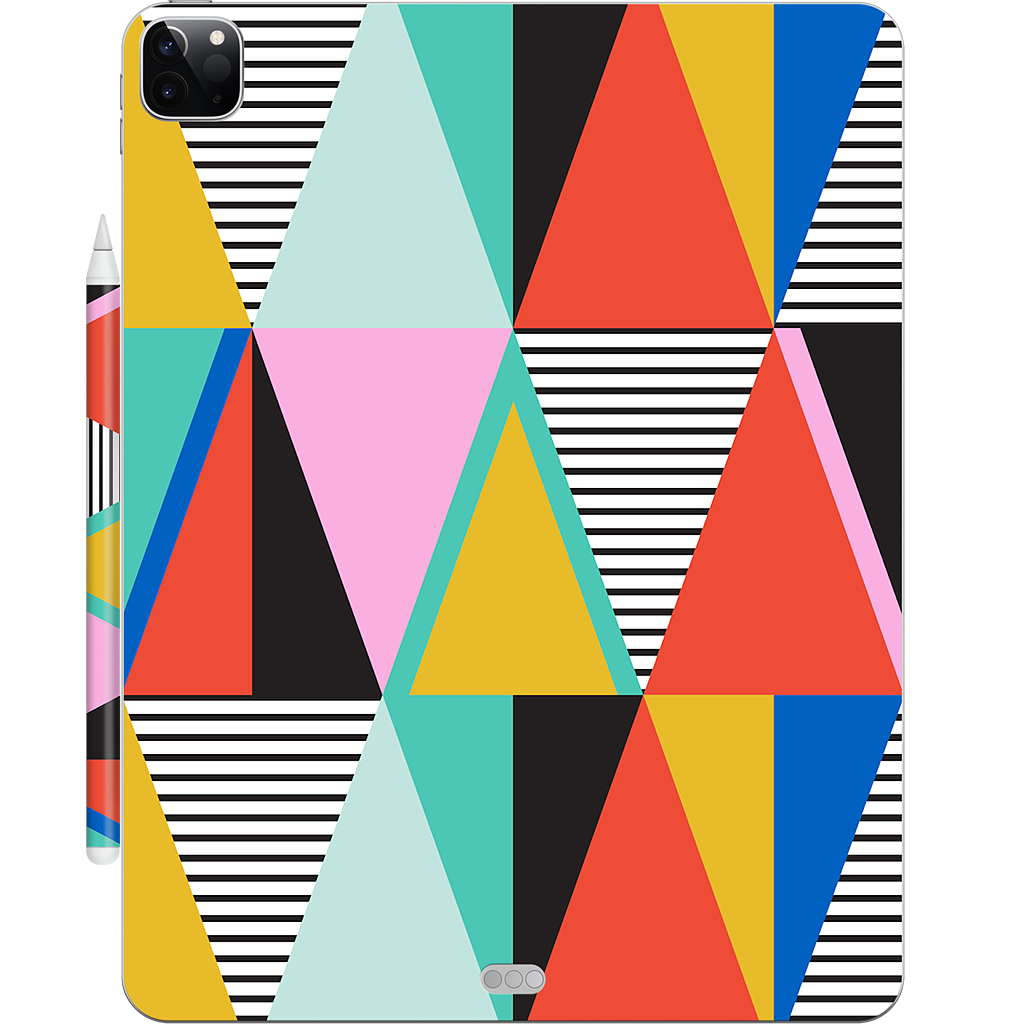 Graphic Triangles iPad Skin