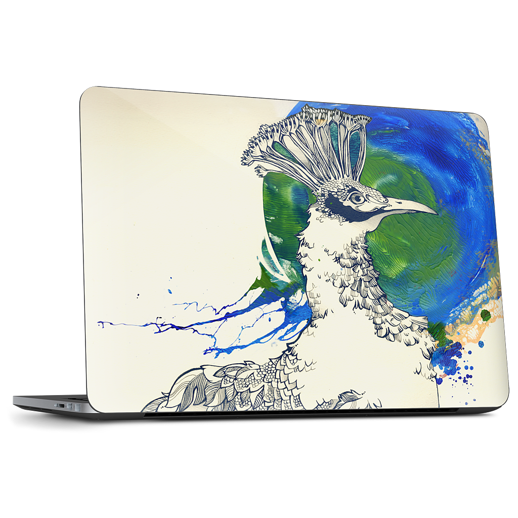 Pride of the Peacock Dell Laptop Skin