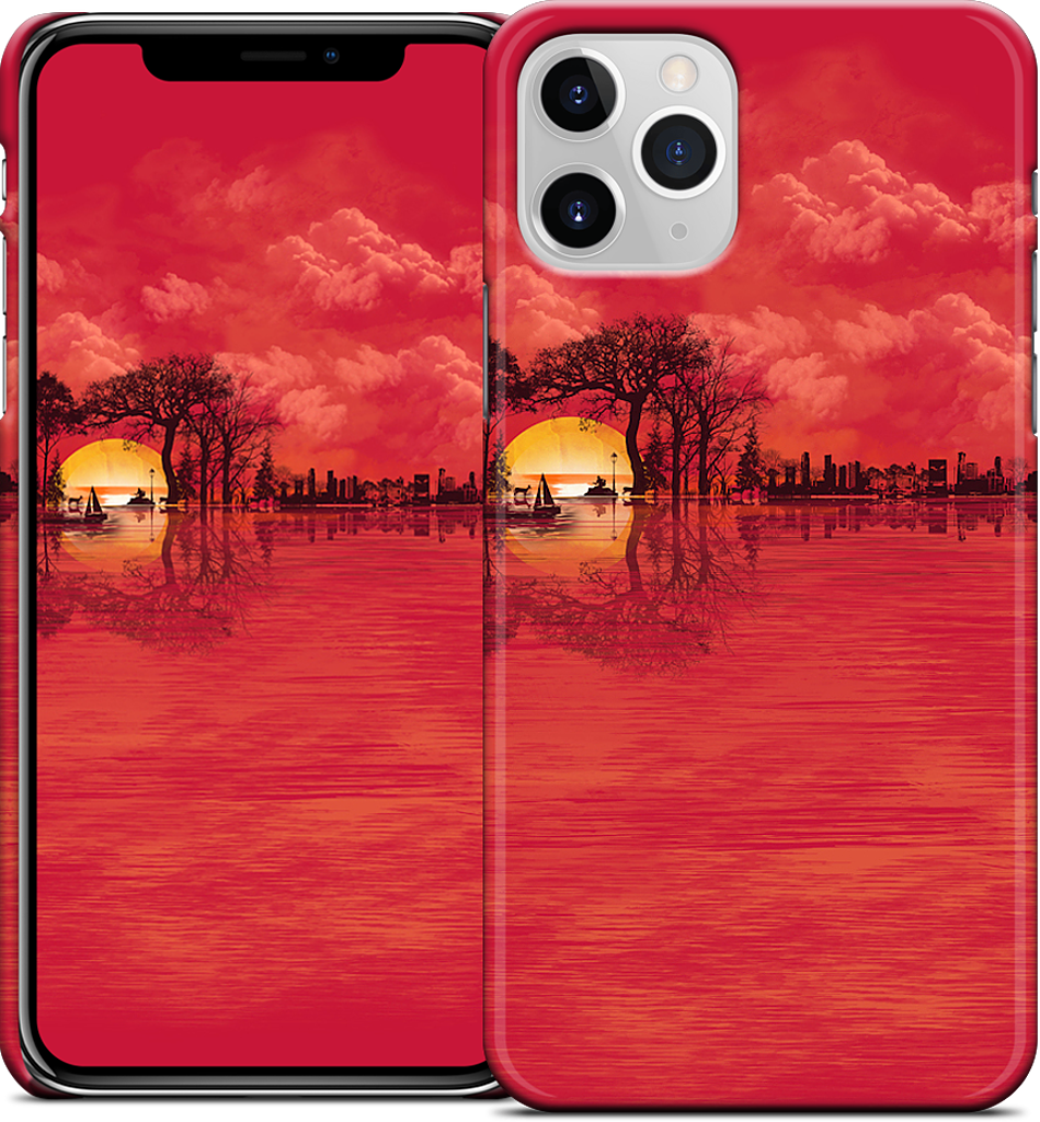 Musical Sunset iPhone Case