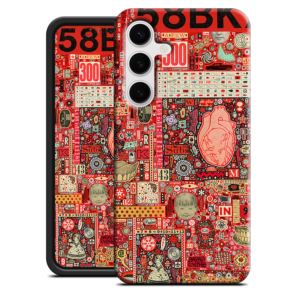 Big Numbers - Heart and Teeth Samsung Case