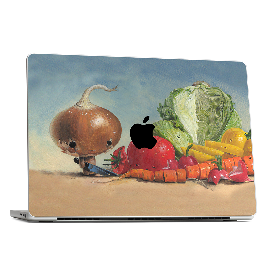 Slice and Dice MacBook Skin