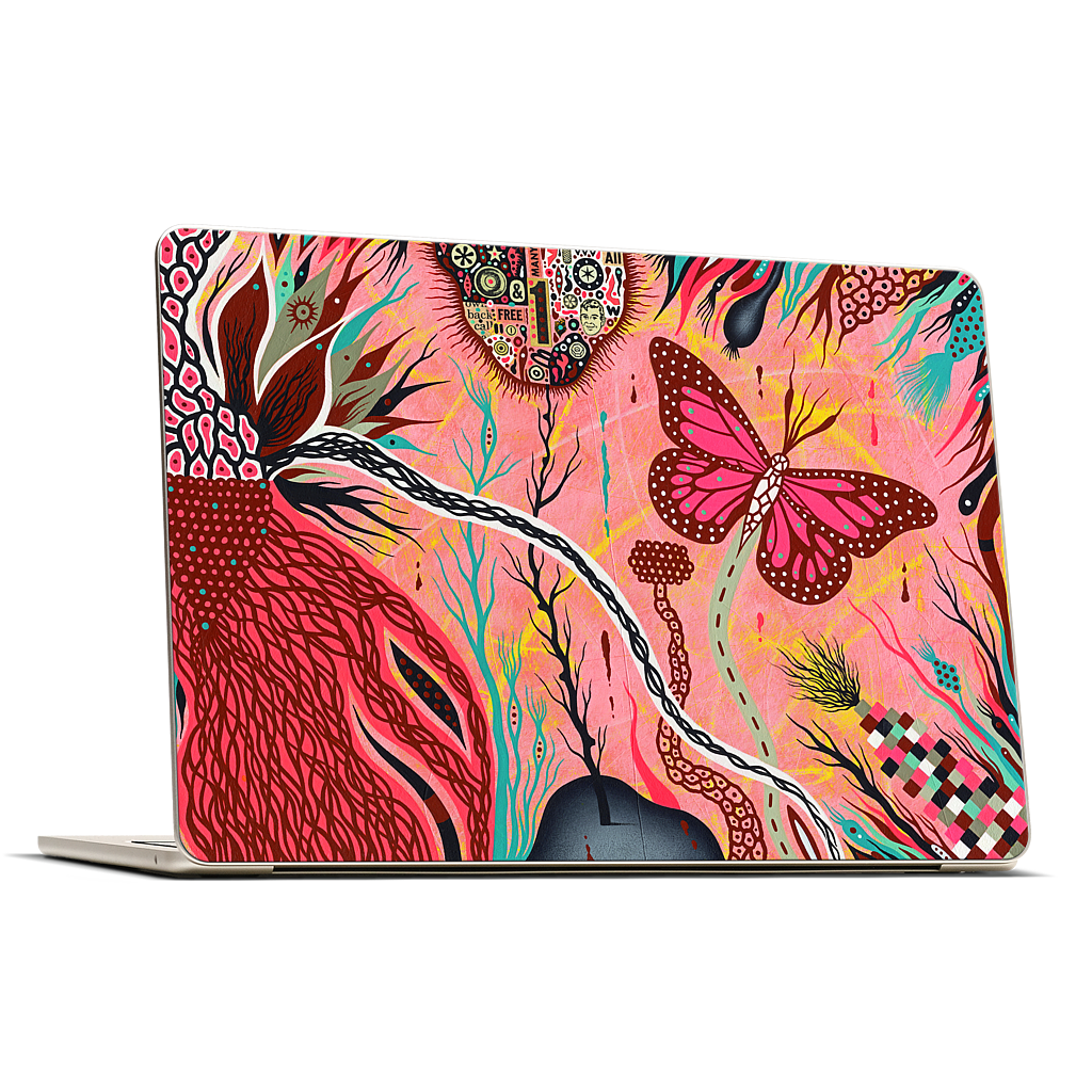The Pink Opaque MacBook Skin