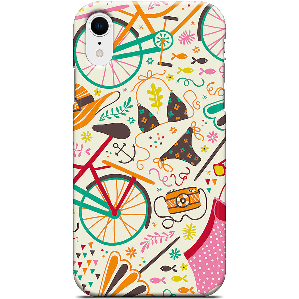Seaside Cycle iPhone Case