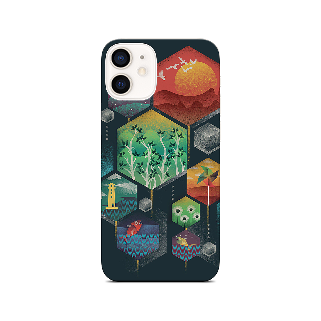 Geometrical Wonders iPhone Skin