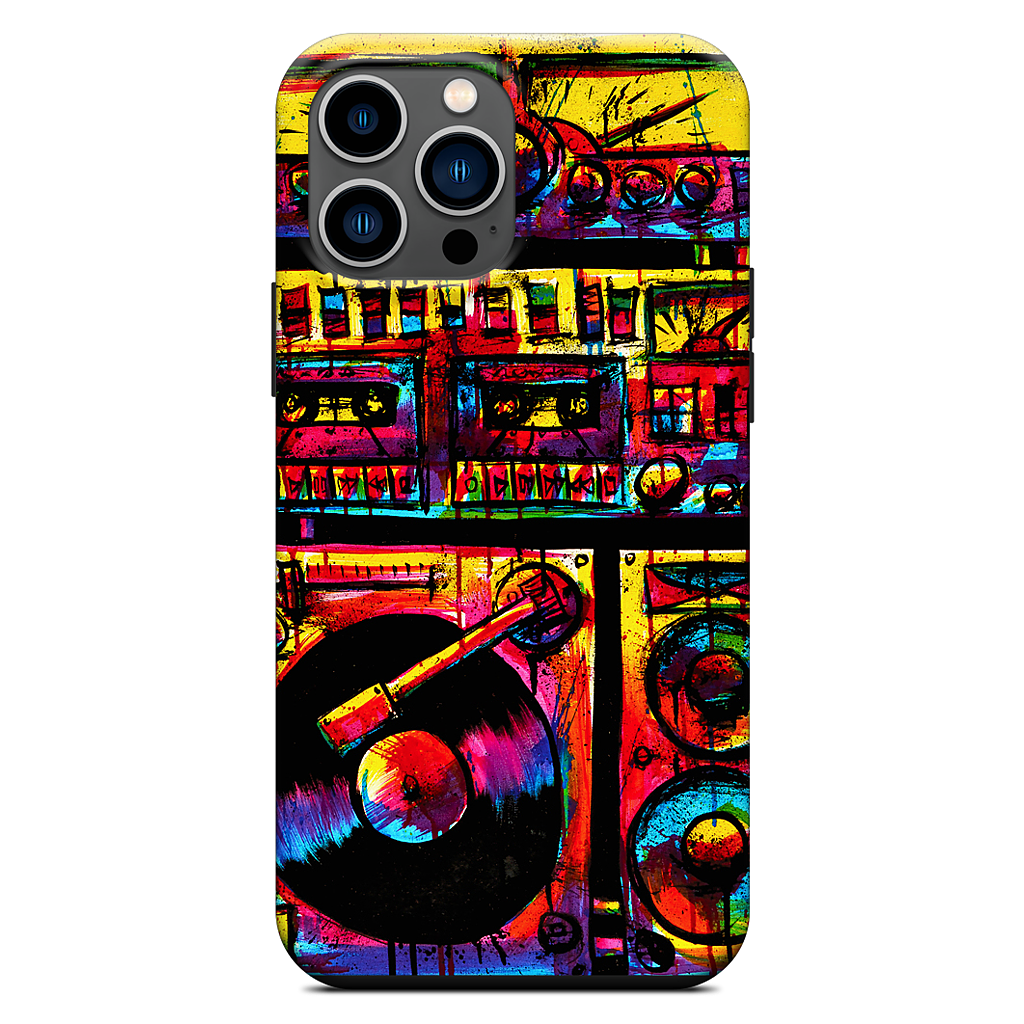 Stereo Stack 1 iPhone Case