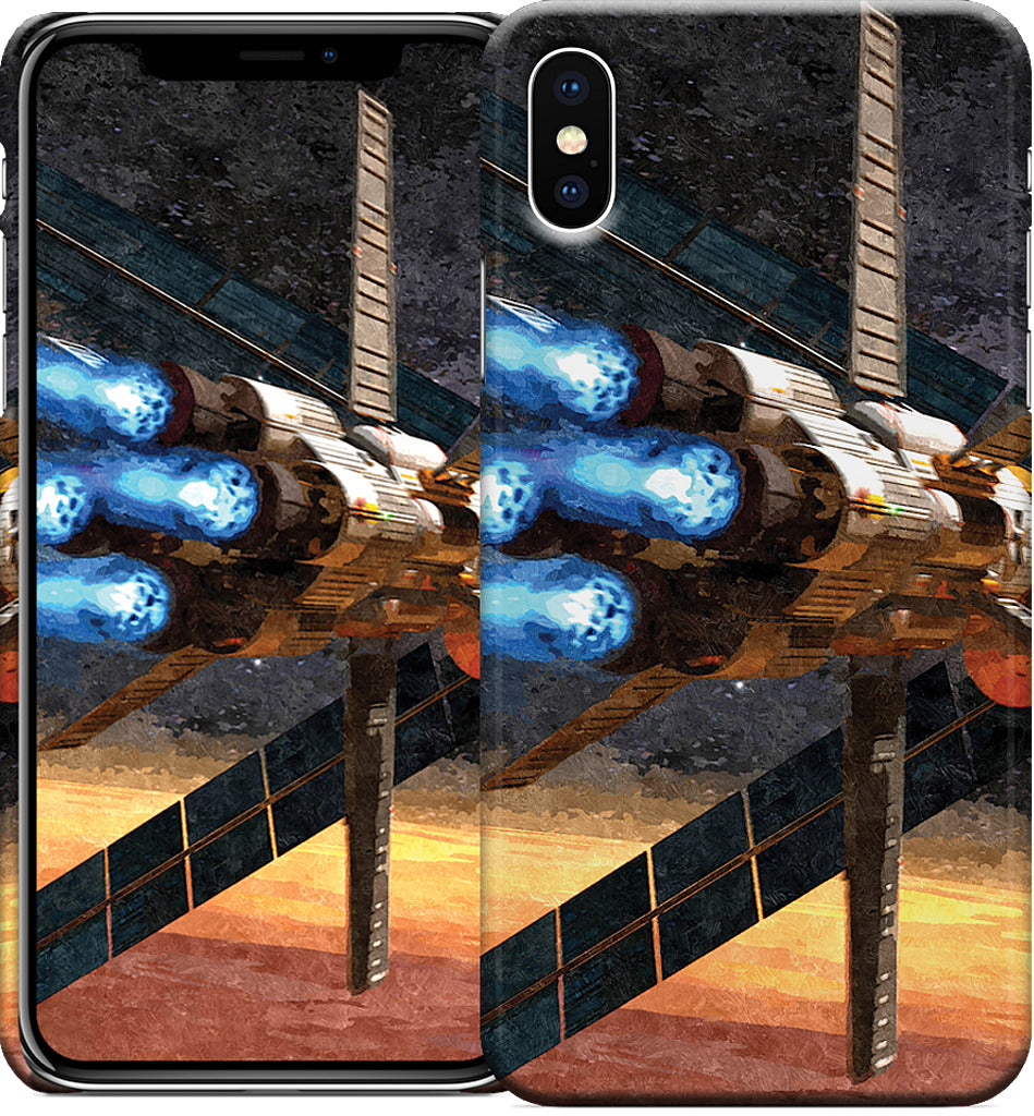 Mars Orbit iPhone Case