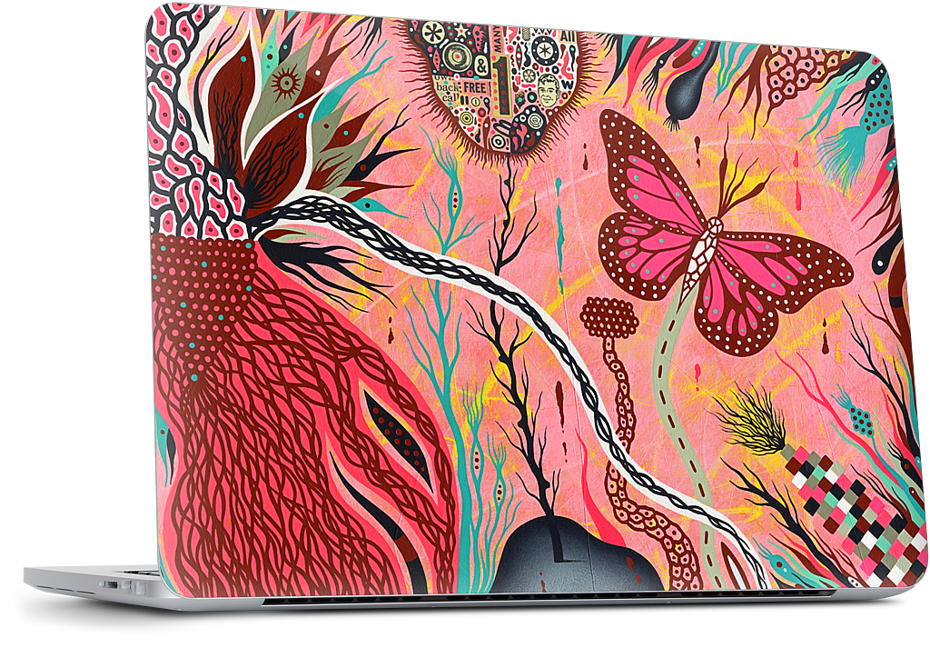 The Pink Opaque MacBook Skin