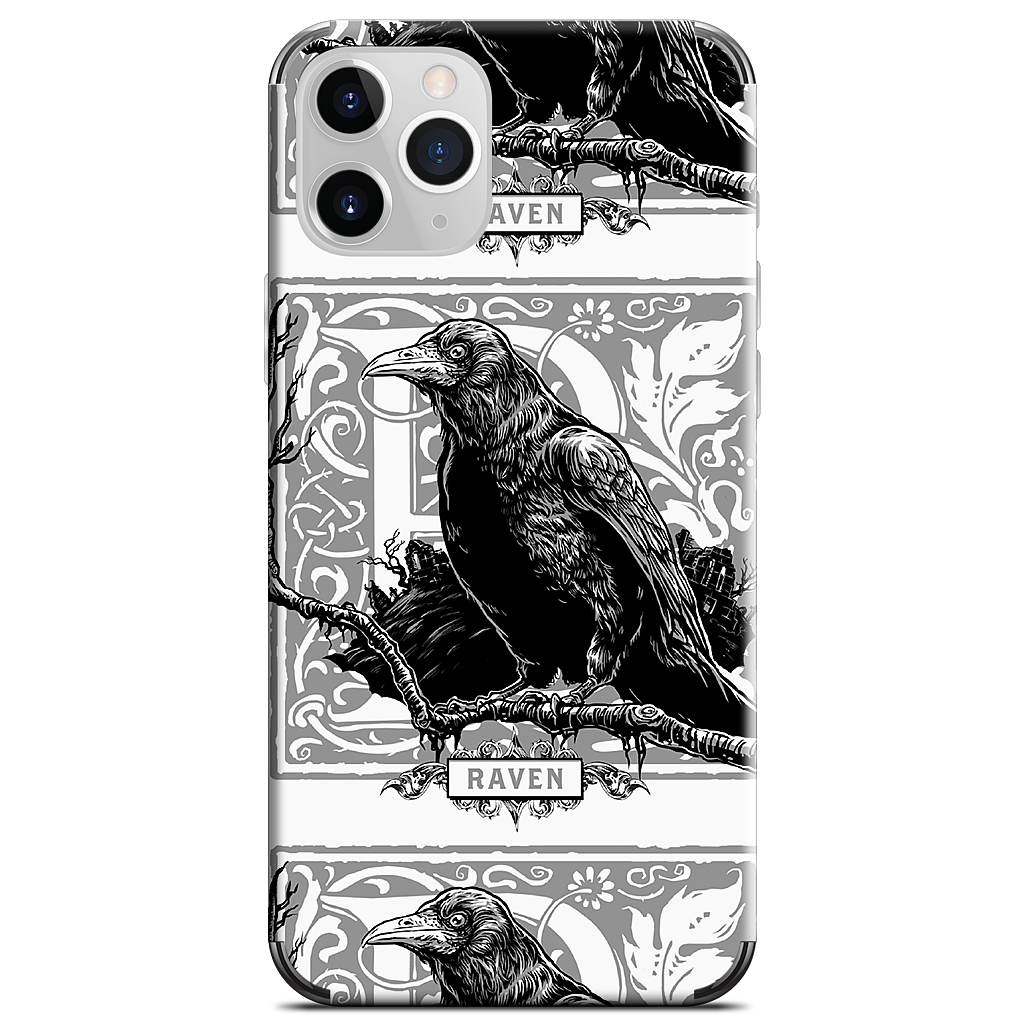 R Is For Raven iPhone Skin