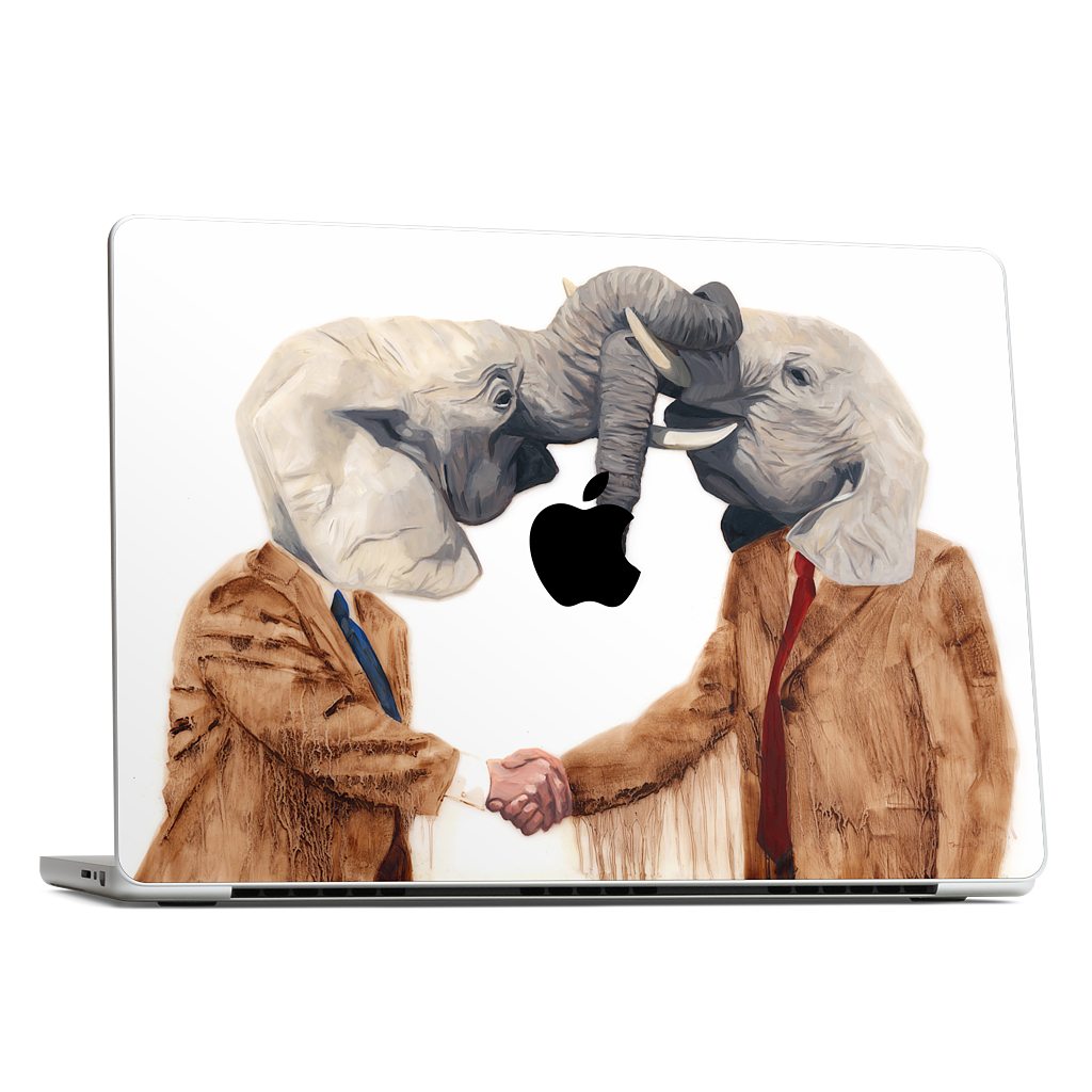 Trunking In Korea MacBook Skin
