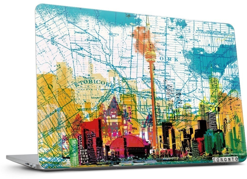 Toronto Skyline MacBook Skin