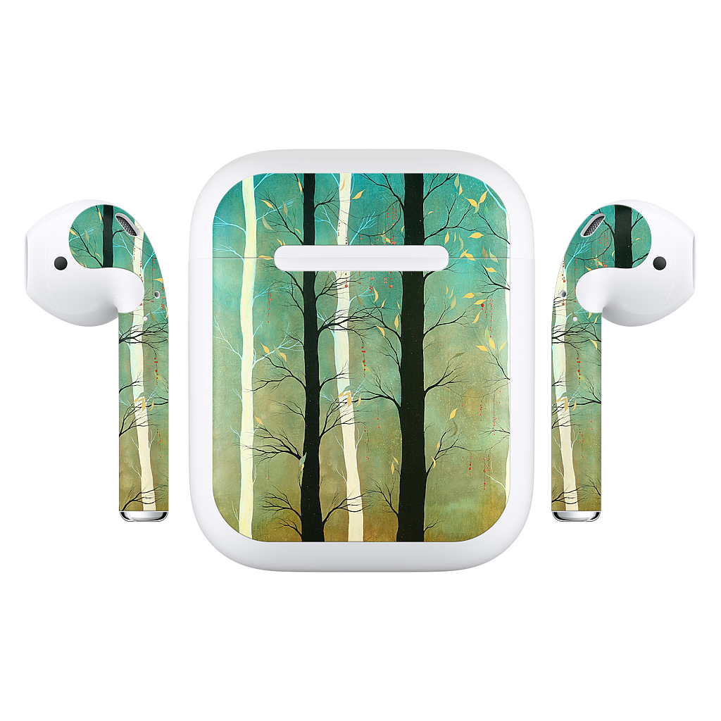 Black and White AirPods