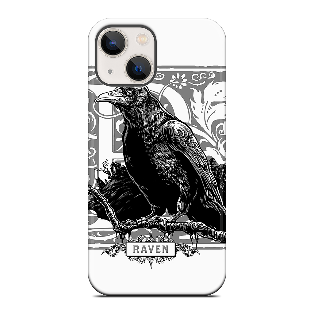 R Is For Raven iPhone Case