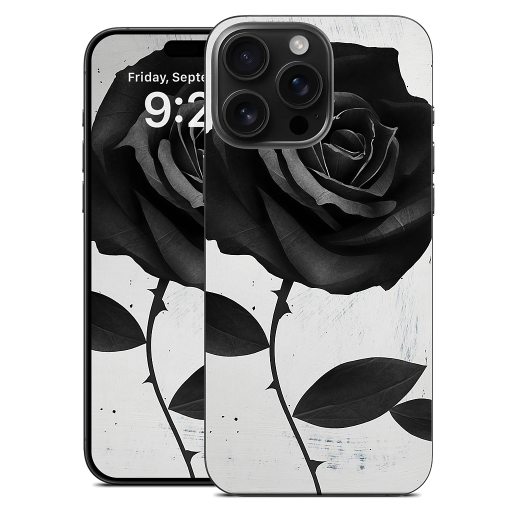 Fabric Rose iPhone Skin