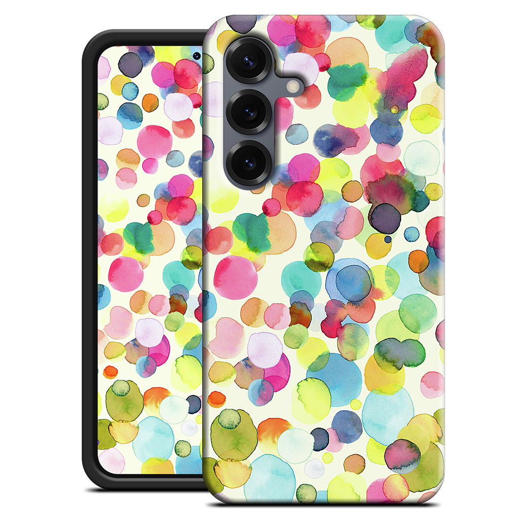 Watercolor Colorful Drops Samsung Case