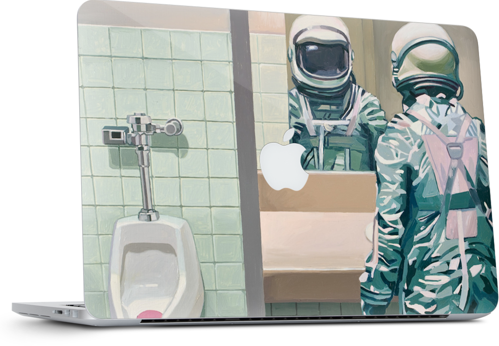 Men's Room MacBook Skin