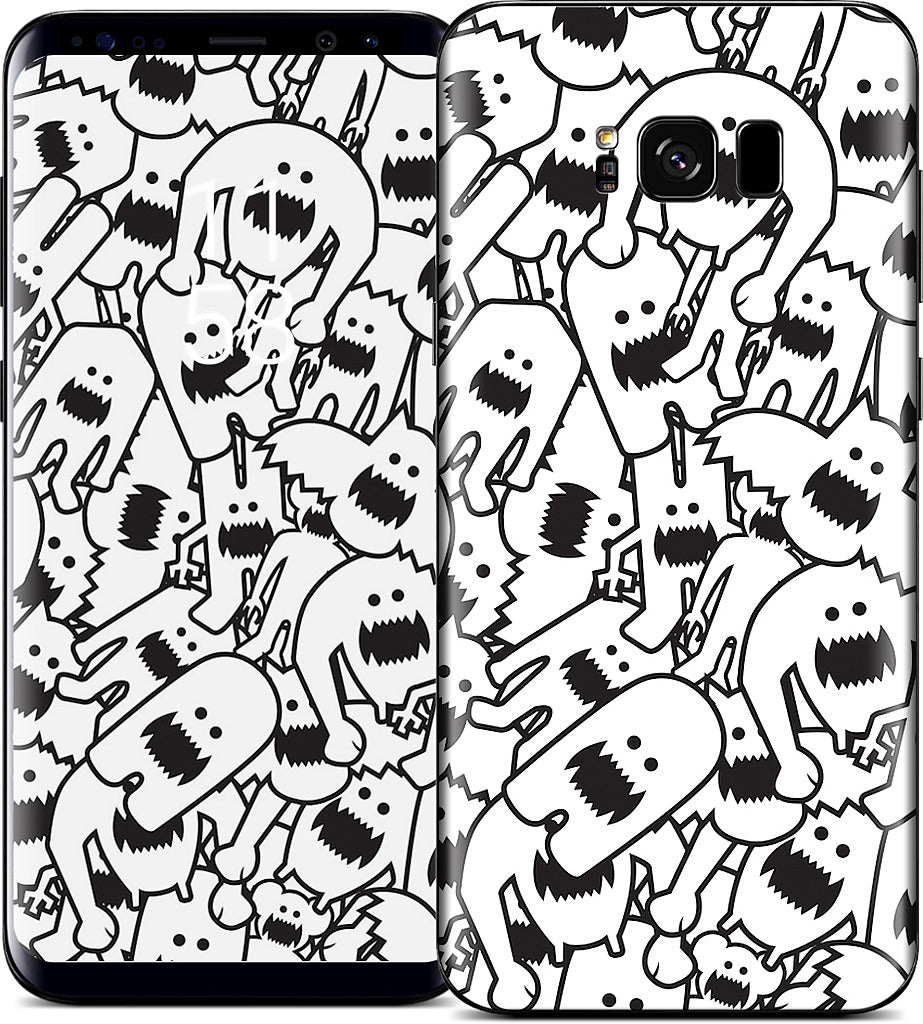 Monster Collage Samsung Skin