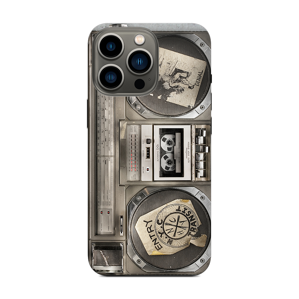Boombox II iPhone Skin