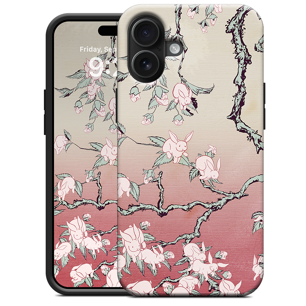 Bunny Blossom iPhone Case
