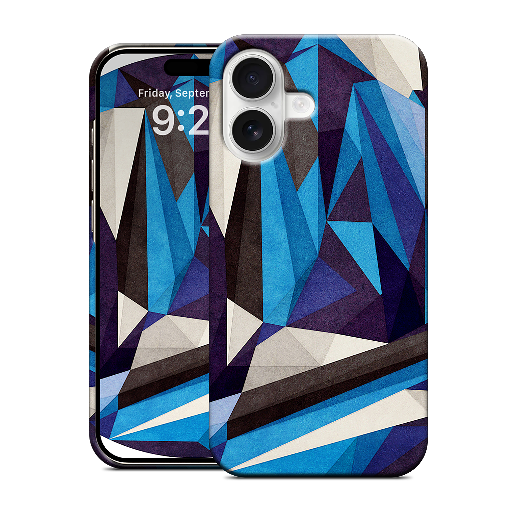 Blue Something iPhone Case