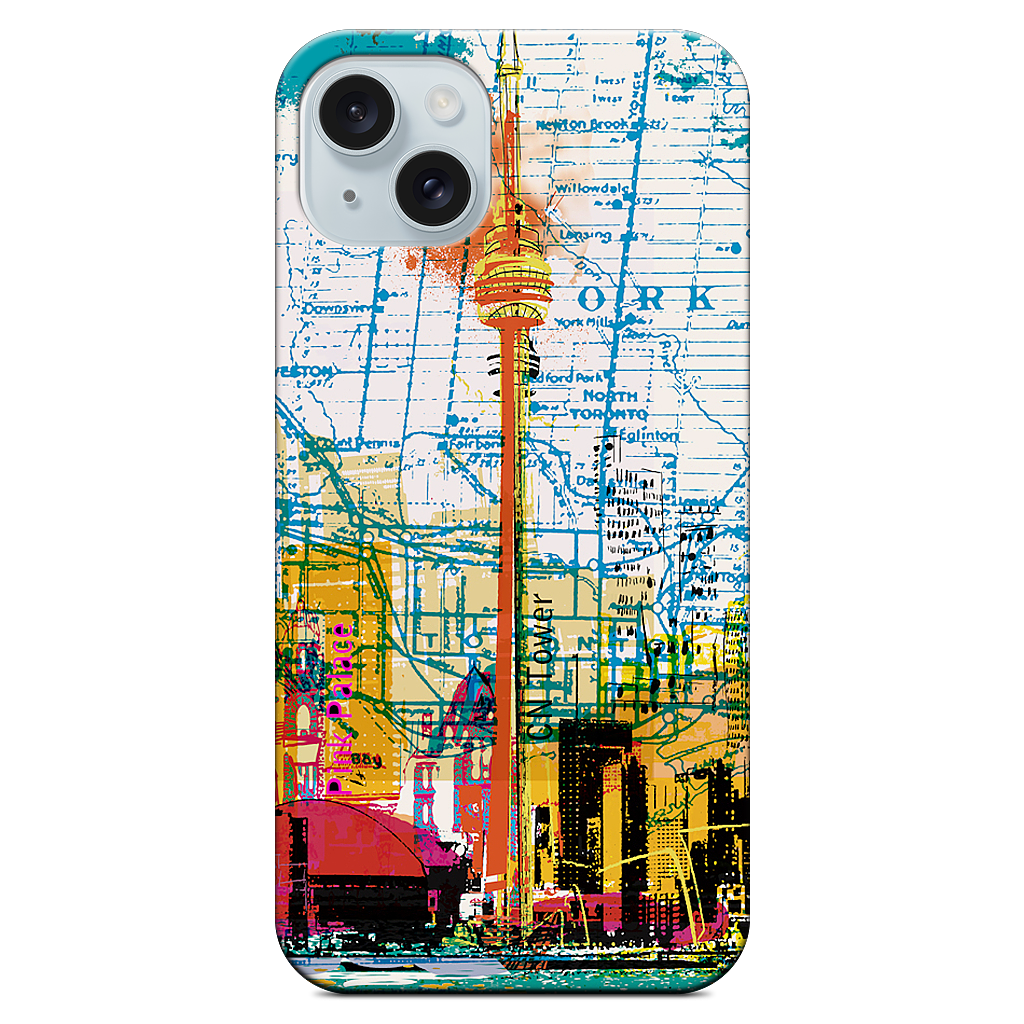 Toronto Skyline iPhone Case