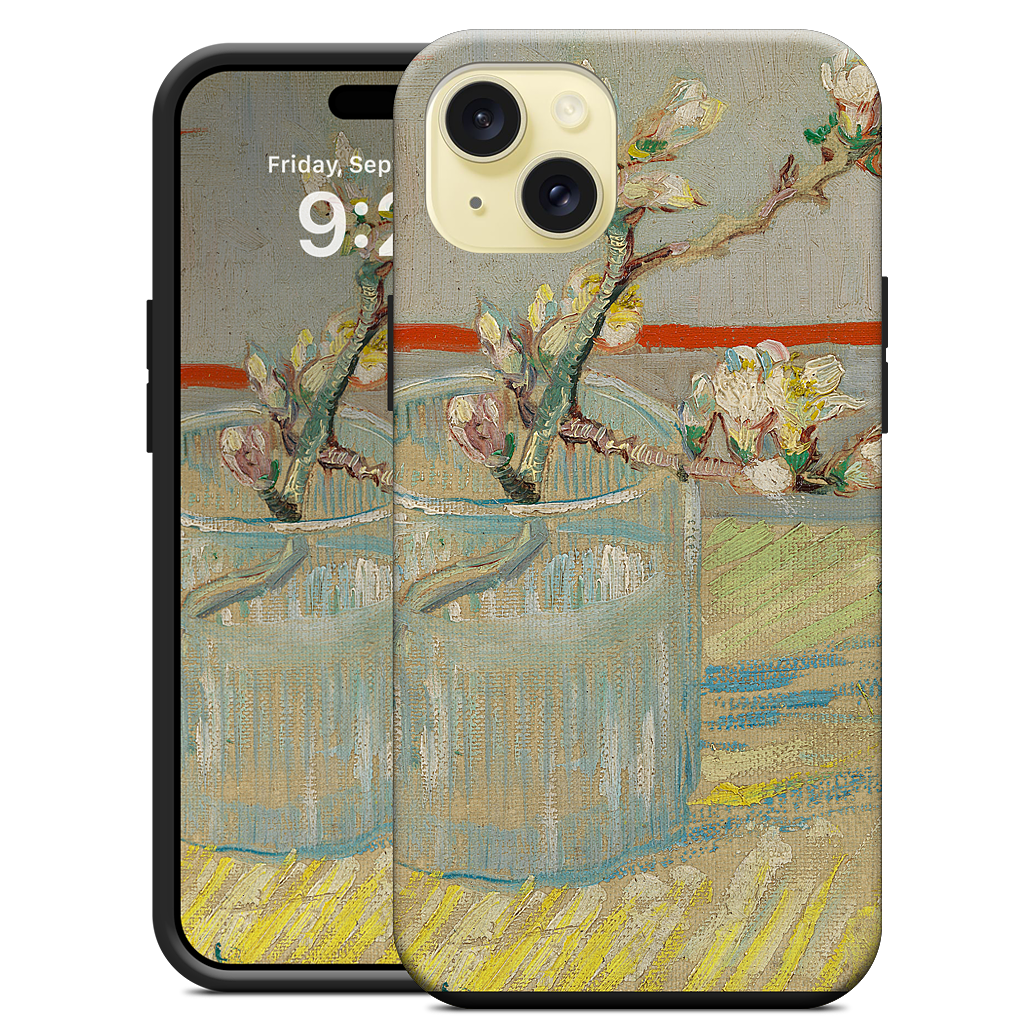 Spring of Flowering Almond in a Glass iPhone Case