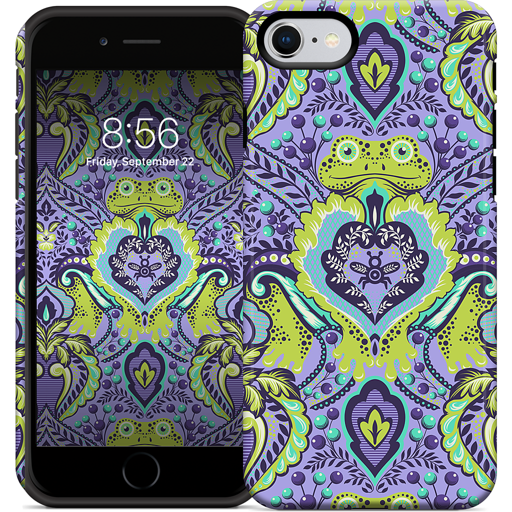 Frog Prince Orchid iPhone Case
