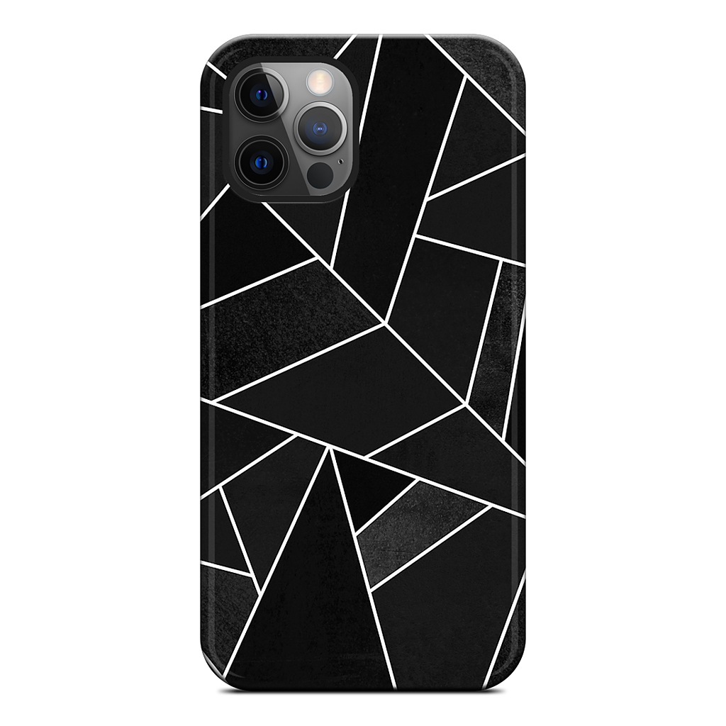 Black Stone iPhone Case