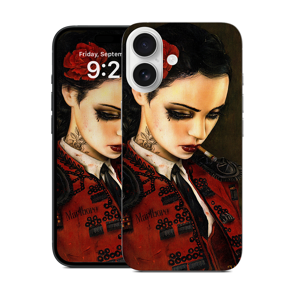 Bull Fight Her iPhone Skin
