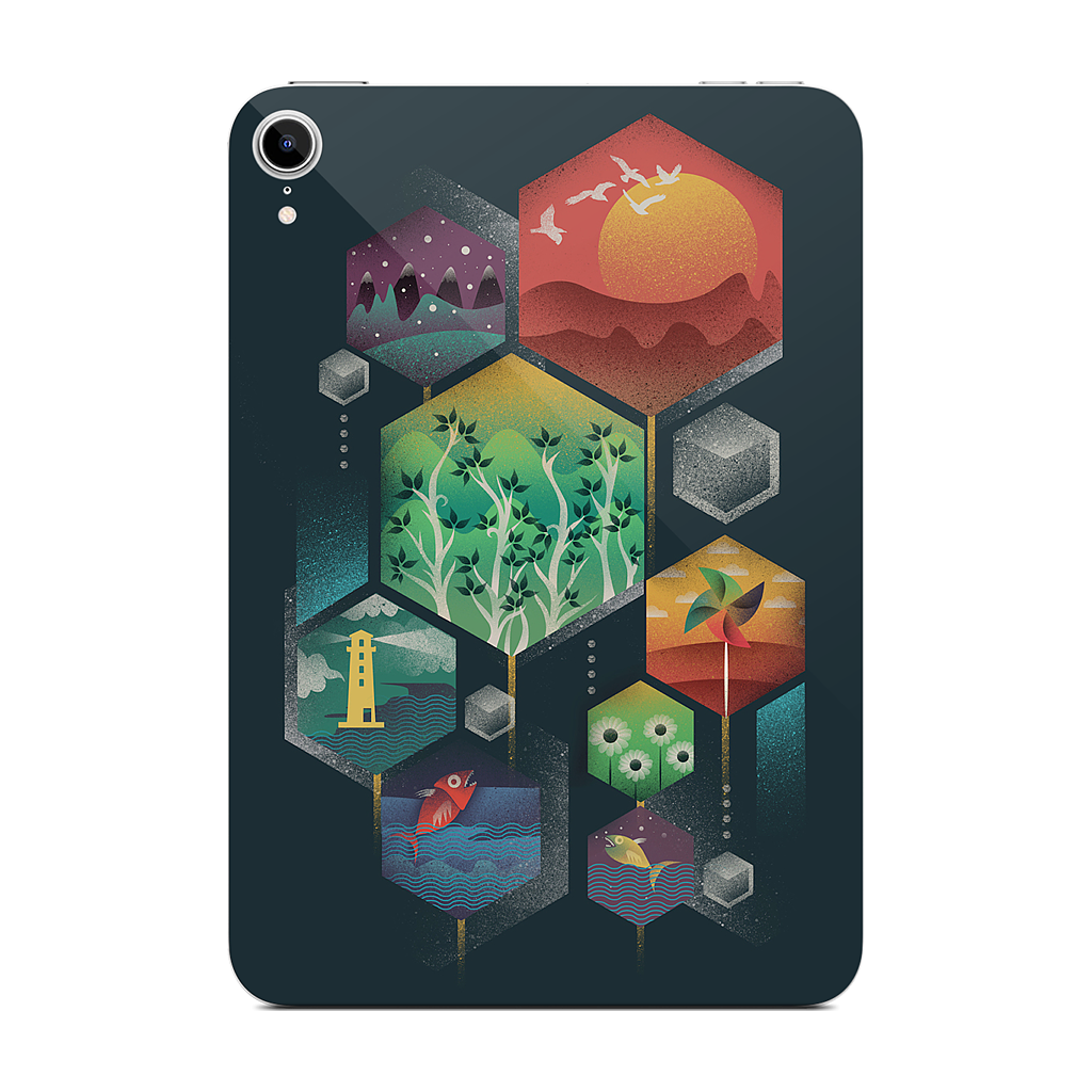 Geometrical Wonders iPad Skin