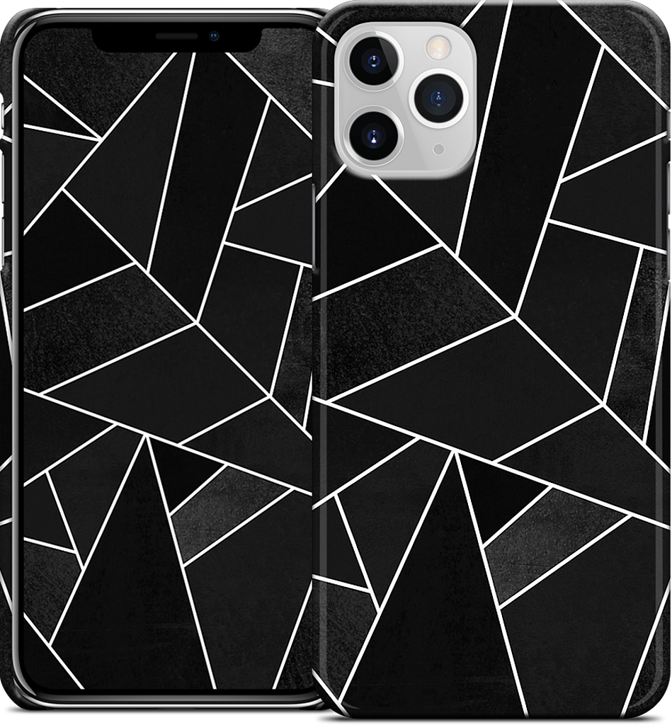 Black Stone iPhone Case
