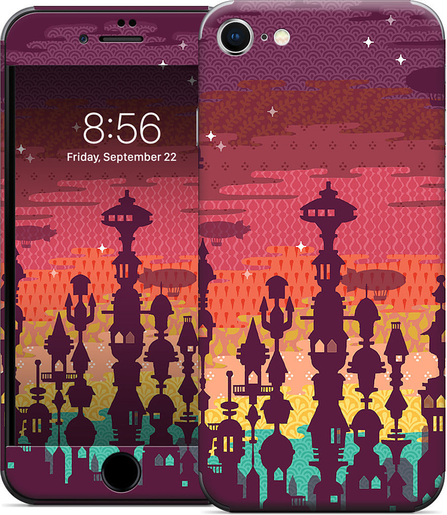 Meet Me After Sunset iPhone Skin