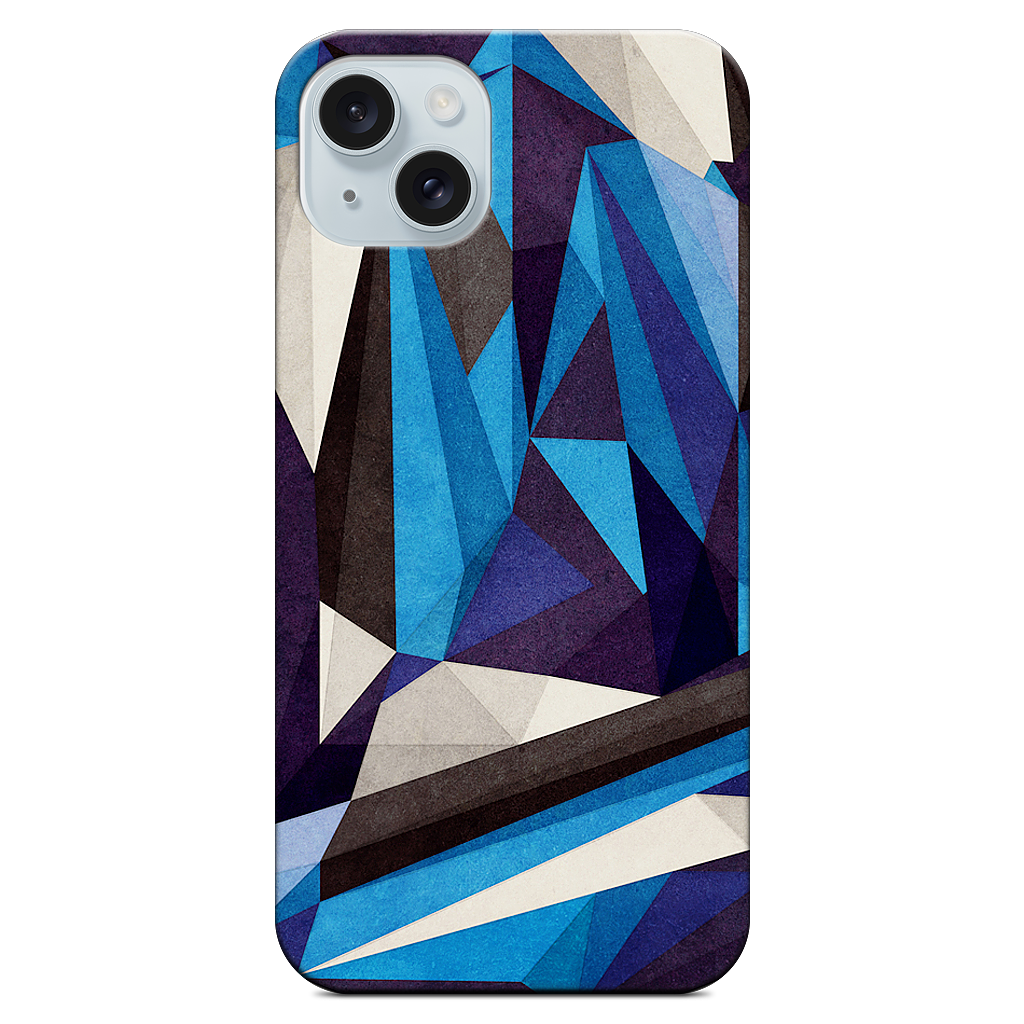 Blue Something iPhone Case