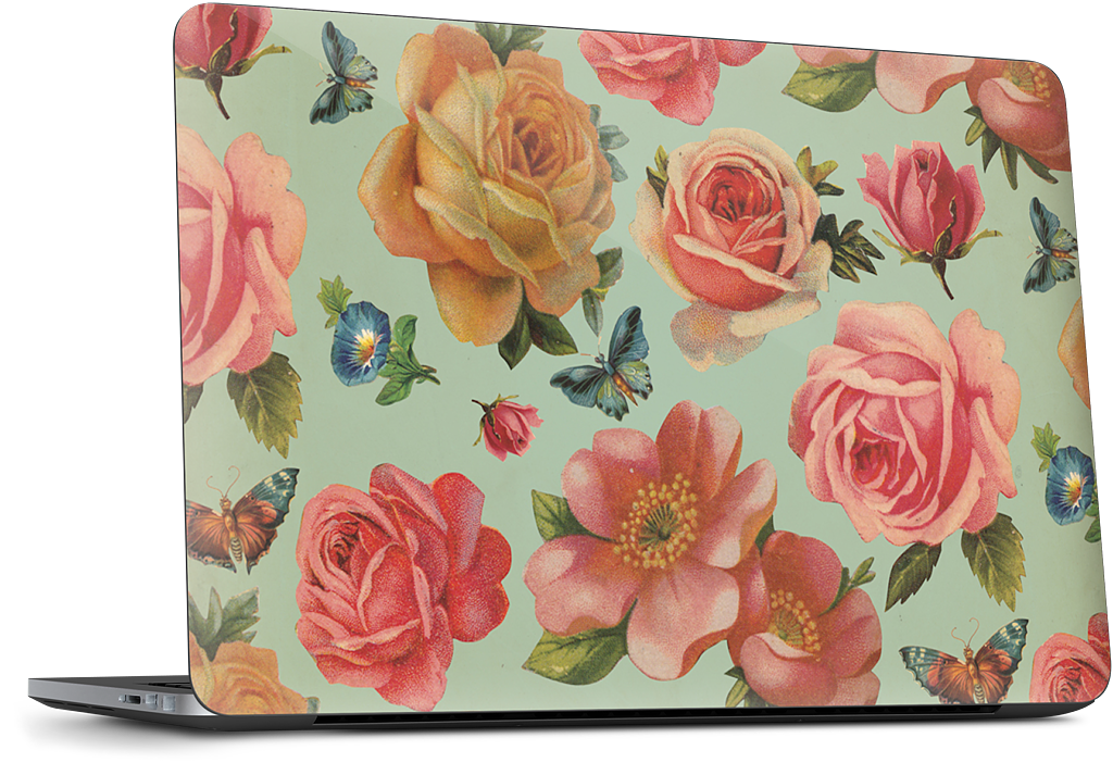 Rose Dell Laptop Skin