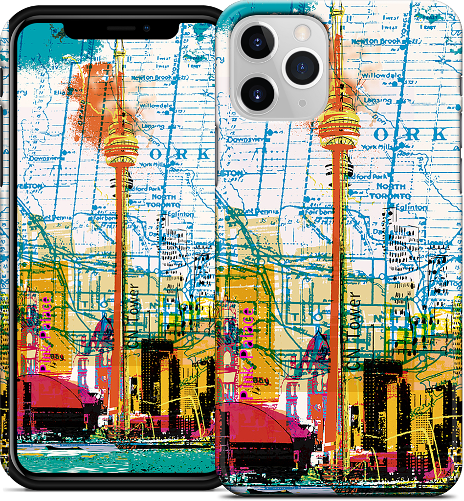 Toronto Skyline iPhone Case