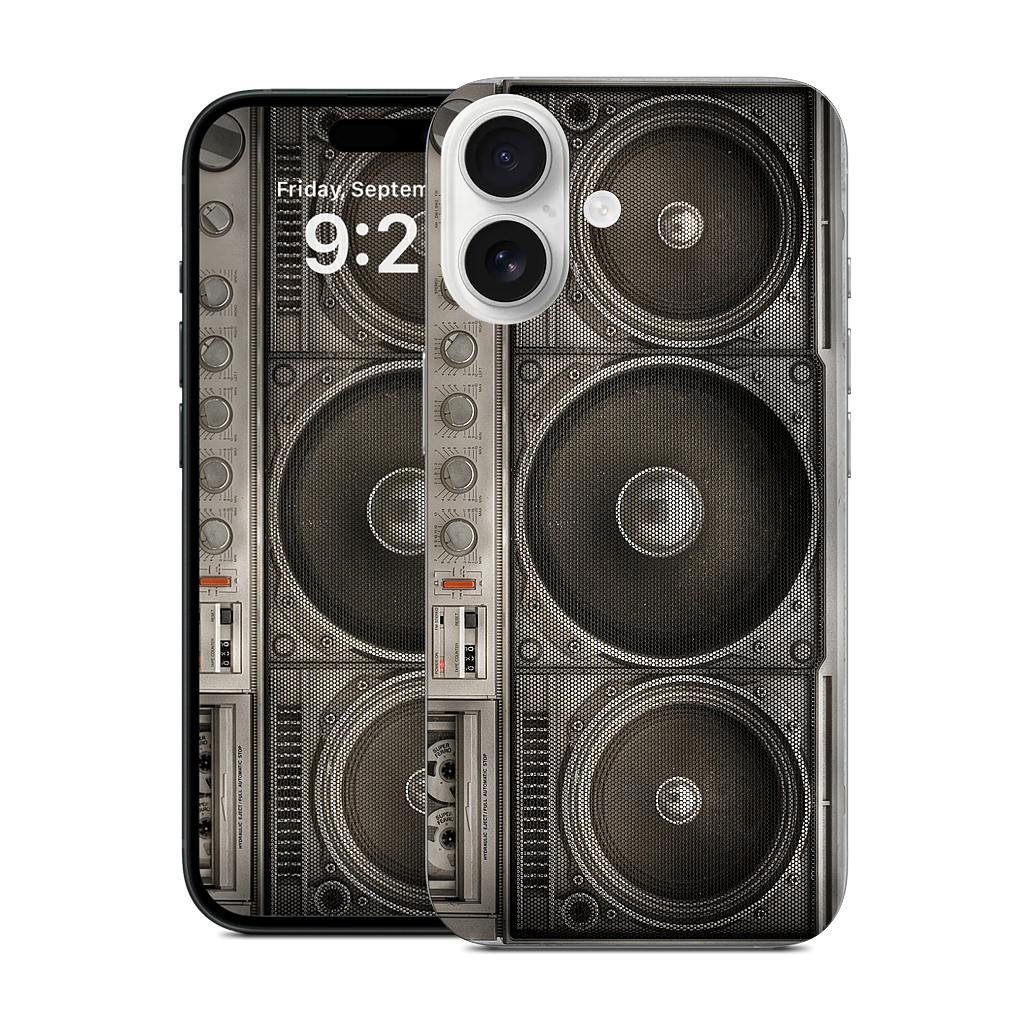 Boombox iPhone Skin